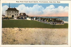 Race Point Coast Guard Station, Cape Cod Postcard