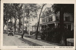 The Greenleaf, Perley D. Greeleaf, Prop. Postcard