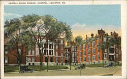 Central Maine General Hospital Lewiston, ME Postcard Postcard Postcard