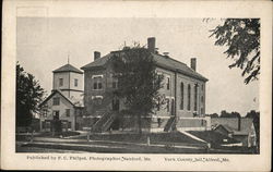 York County Jail Alfred, ME Postcard Postcard Postcard