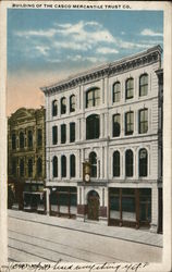 Building of the Casco Mercantile Trust Co. Portland, ME Postcard Postcard Postcard