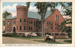 The Armory and Gymnasium, University of New Hampshire Postcard