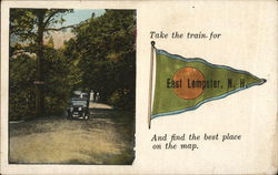 Take the Train for East Lempster, N.H. New Hampshire Postcard Postcard Postcard