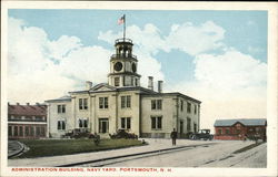 Administration Building, Navy Yard Postcard