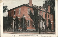 Public Library Postcard