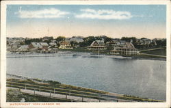 Waterfront York Harbor, ME Postcard Postcard Postcard