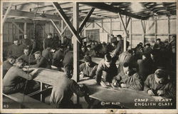 Camp Grant - English Class Postcard