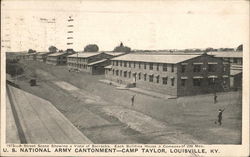 U. S. Army National Encampment - Camp Taylor Postcard