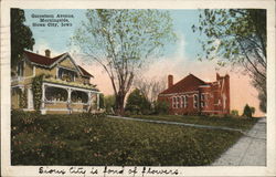 Garretson Avenue, Morningside Sioux City, IA Postcard Postcard Postcard