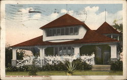 Weed park Club House Muscatine, IA Postcard Postcard Postcard