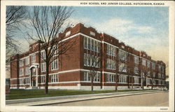 High School and Junior College Postcard