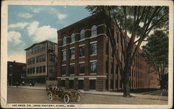 Lee Bros. Co., Shoe Factory Postcard