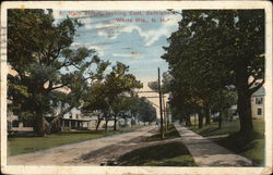 Main Street, Looking East, White Mts. Postcard