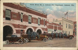 Truck House No. 1, Oshkosh Fire Department Postcard