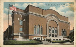 Moolah Temple, St. Louis, Mo. Missouri Postcard Postcard Postcard