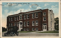 St. Saviors General Hospital Portage, WI Postcard Postcard Postcard