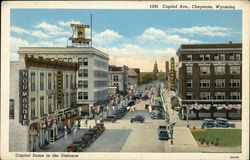 Capitol Avenue Cheyenne, WY Postcard Postcard Postcard