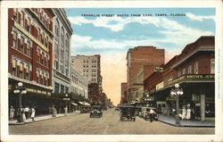 Franklin Street South From Cass Postcard