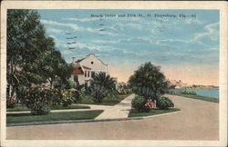 Beach Drive and 17th St. St. Petersburg, FL Postcard Postcard Postcard