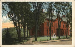 Caledonia County Court House Postcard