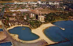 Hawaiian Village Hotel Postcard