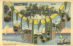 Greetings From Dunkirk Postcard