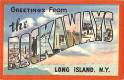 Greetings From The Rockways Postcard