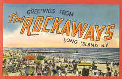 Greetings From The Rockways Postcard