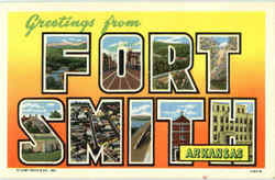 Greetings From Fort Smith Arkansas Postcard Postcard