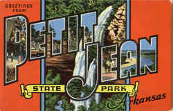 Greetings From Petit Jean, State Park Postcard