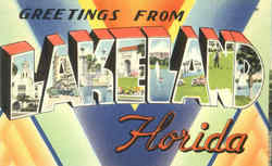 Greetings From Lakeland Florida Postcard Postcard