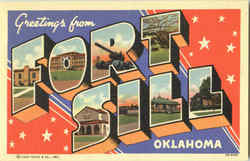 Greetings From Fort Sill Postcard