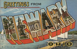 Greetings from Newark, Ohio Postcard