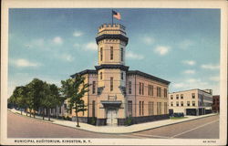 Municipal Auditorium Postcard