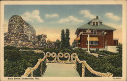 Park Scene Postcard