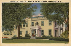 Tubbert's, Court at North Salina Street Syracuse, NY Postcard Postcard Postcard