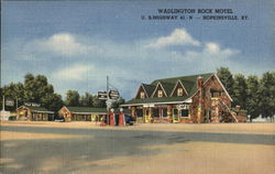 Wadlington Rock Motel Hopkinsville, KY Postcard Postcard Postcard