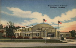 Kingsport Civic Auditorium Postcard