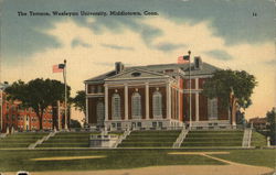 The Terrace, Wesleyan University Middletown, CT Postcard Postcard Postcard