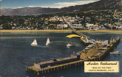 Harbor Restaurant Santa Barbara, CA Postcard Postcard Postcard