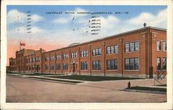 Chevrolet Motor Company Postcard