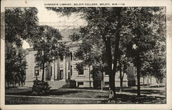 Carnegie Library, Beloit College Wisconsin Postcard Postcard Postcard