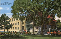 Lutheran Deaconess Hospital Beaver Dam, WI Postcard Postcard Postcard