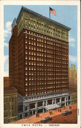 YMCA Hotel, 826 S. Wabash Ave. Postcard