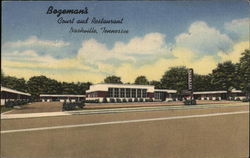 Bozeman's Court and Restaurant Nashville, TN Postcard Postcard Postcard