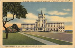 Ocean-Forest Hotel Postcard