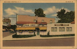 Main Diner, On Route 20 Westfield, NY Postcard Postcard Postcard