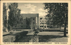 The Laura W. Porter Memorial Hall Postcard