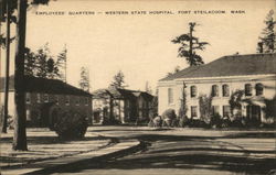 Employee's Quarters, Western State Hospital Postcard