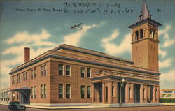 Union Depot, El Paso, Texas Postcard